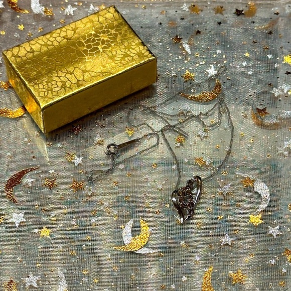 π0.5 ct Diamond 18K REAL White Gold 16cm Necklace πππ - Picture 9 of 11